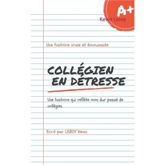 Collégien en détresse