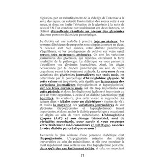 Quelle alimentation pour le diabète ?