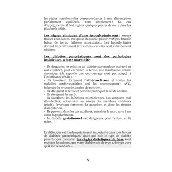 Quelle alimentation pour le diabète ?