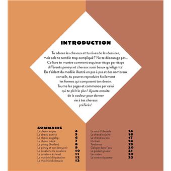 Mes dessins super faciles - Chevaux et poneys