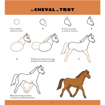 Mes dessins super faciles - Chevaux et poneys