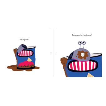 Ignace la limace qui voudrait bien qu'on l'embrasse