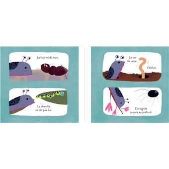 Ignace la limace qui voudrait bien qu'on l'embrasse