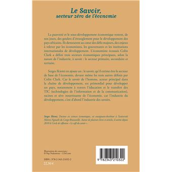 Le Savoir, secteur zéro de l'économie