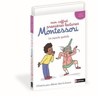 Cofrret 1ères lecture Montessori niv 3 - La capsule spatiale