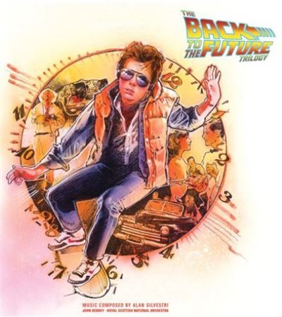 The Back To The Future Trilogy Édition Limitée Vinyle Coloré