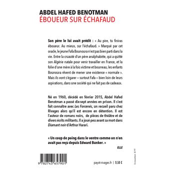 Eboueur sur échafaud