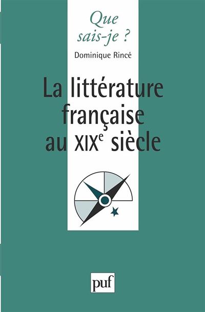 La littérature française du XIXe siècle