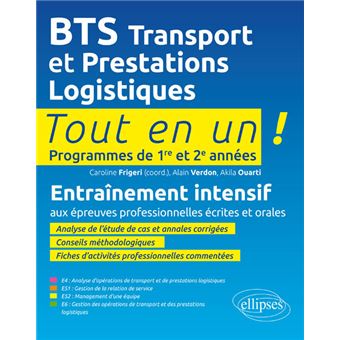 BTS Transport et Prestations Logistiques  broché  Caroline Frigeri