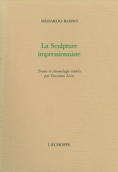 La sculpture impressionniste