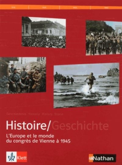 Histoire Franco-Allemand 1E Petit Format - manuel Tome 2