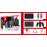 Console Nintendo Switch noire avec manettes Joy-Con droite rouge néon et Joy-Con gauche bleue néon_2