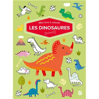 Mon livre à colorier - Les dinosaures