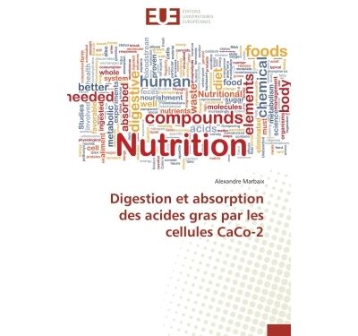 Digestion et absorption des acides gras par les cellules caco-2