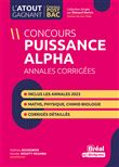 Concours PUISSANCE ALPHA Annales corrigées