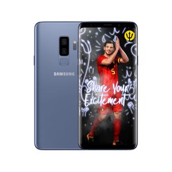 Smartphone Samsung Galaxy S9+ 64GB Blue + Red Devils Smart Cover