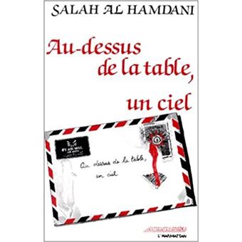 Au-dessus de la table, un ciel