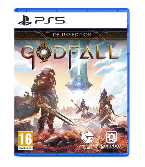 Acheter Godfall Deluxe Edition PS5 État correct - 30,83 € Godfall Deluxe Edition PS5 État correct - Just for Games reconditionné disponible sur Fnac