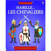 Habille... les chevaliers - Autocollants Usborne