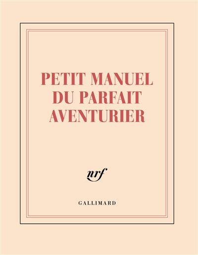 Carnet carre ligne petit manuel du parfait aventurier