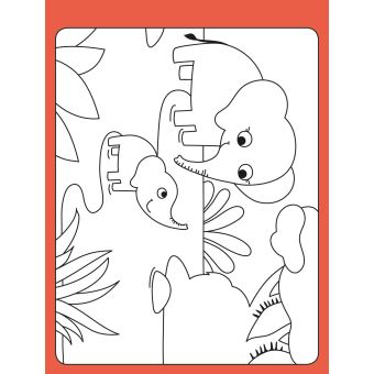 Je colorie à l'infini, Les animaux