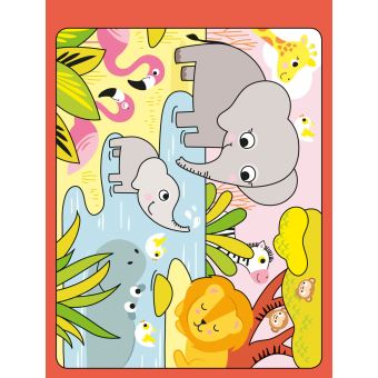 Je colorie à l'infini, Les animaux