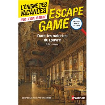 Dans les galeries du Louvre