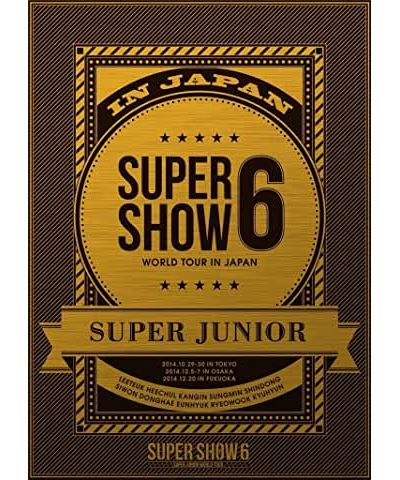 Super junior world tour - 3 DVD