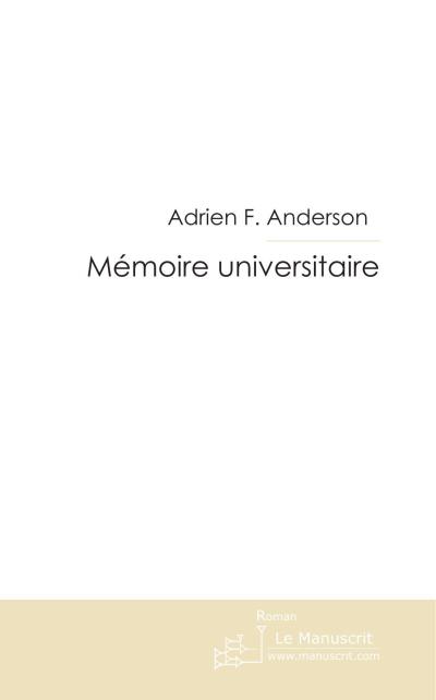 Mémoire universitaire