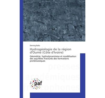 Hydrogeologie de la region d'oume