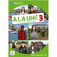 À la une 3 cahier d'exercices + CD