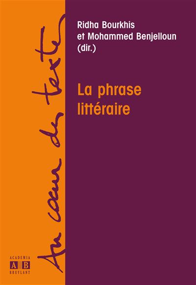 La phrase littéraire