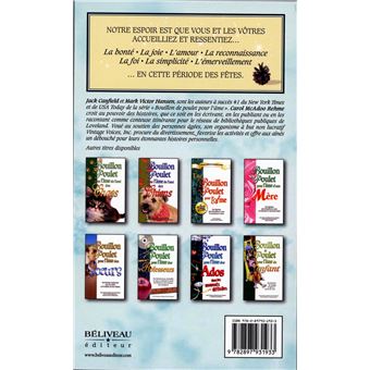 Bouillon de poulet pour l'âme de Noël - Histoires inspirantes pour célébrer l'esprit de Noël