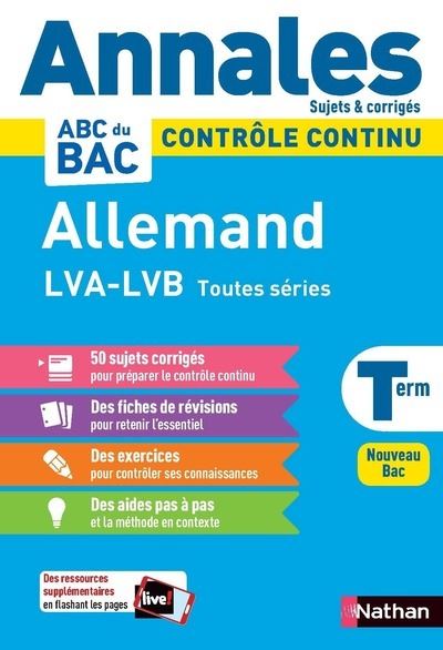 Annales Bac 2021 Allemand Terminale Corrige Broche Pierre Gauducheau Achat Livre Fnac