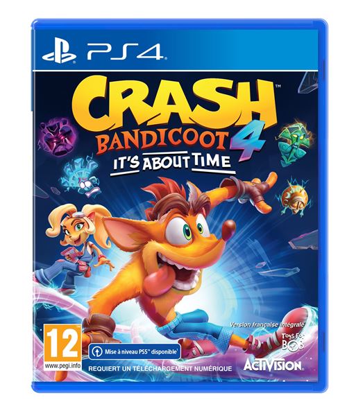 Couverture de Crash Bandicoot n° 4 Crash bandicoot 4 : It's about time
