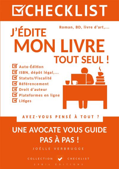 Checklist : J’édite mon livre tout seul !