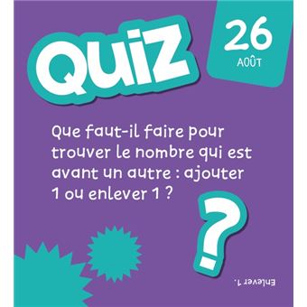 Les incollables - Mini calendrier - Toute mon année de CP
