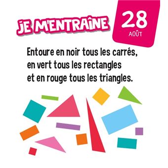 Les incollables - Mini calendrier - Toute mon année de CP