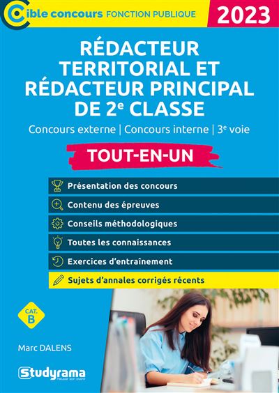 Rédacteur Territorial Et Rédacteur Principal De 2e Classe – Tout-en-un ...