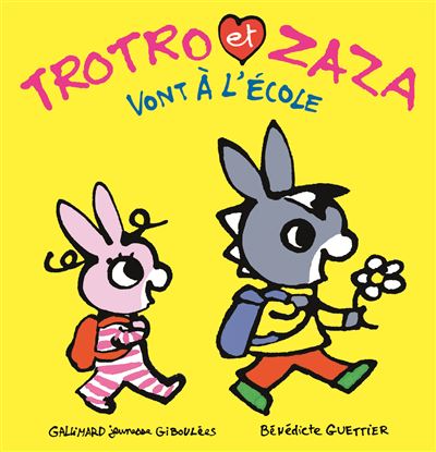 Trotro et Zaza vont à l'école