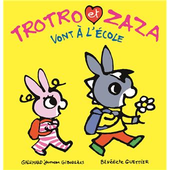 Trotro et Zaza vont à l'école