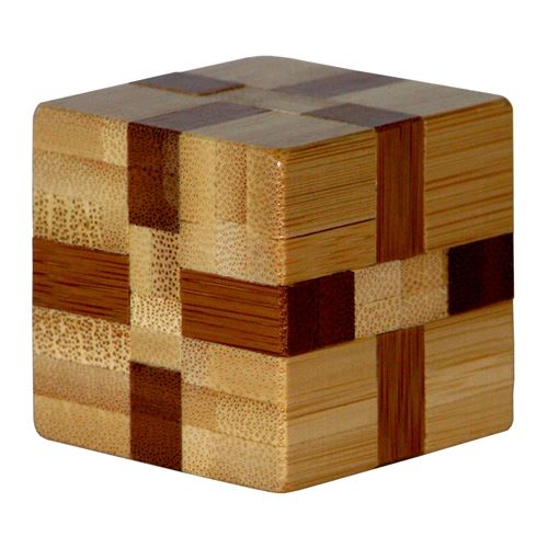 EUREKA 3D BAMBOO PUZZLE - CUBE