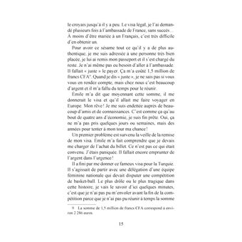 La fille qui voyage au-delà des mers