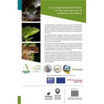 Atlas des amphibiens et reptiles terrestres de l'archipel des Comores