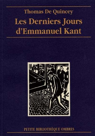 Les derniers jours d'emmanuel kant