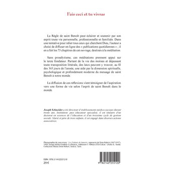 Fais ceci et tu vivras