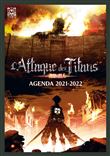 Agenda 2021-2022 L'Attaque des Titans