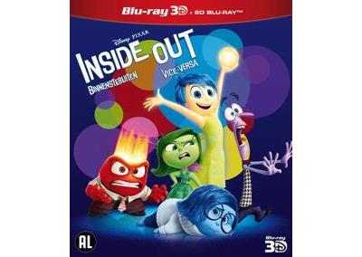 INSIDE OUT - VICE VERSA-BIL-BLURAY 3D