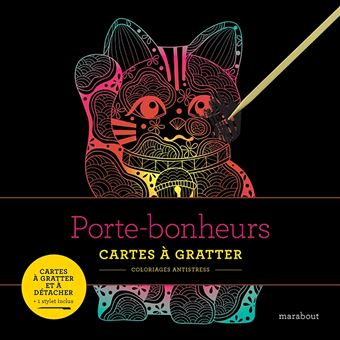 Livre à gratter : Porte-Bonheurs
