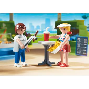 Playmobil Summer Fun 6672 Espace boutique et fast-food - Playmobil